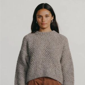 OZMA of California Gia Hand Knit Sweater